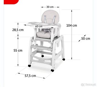 Detska jedalenska stolicka - 2