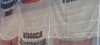 Ochranná sieť na lešenie - zatepľovanie - 2