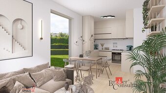 Novostavba krásneho 2 izb bytu so záhradou a parkovacím mie - 2
