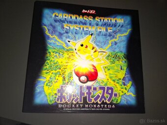 Pokémon Carddass System File - Originálny japonský zberateľs - 2