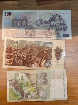 staré bankovky - 2