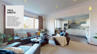 NA PREDAJ PRIESTRANNÝ 3-IZBOVÝ BYT S LODŽIOU V RUŽINOVE - 2