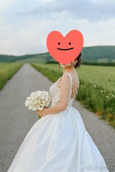 Svadobné šaty -Predám - 2