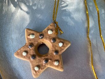 Závesné perníkové srdiečko - 2