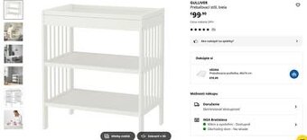 Prebaľovací pult IKEA - 2