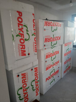 Predám fasádny polystyrén 150mm, 64m2 biely - 2