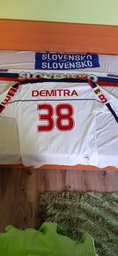 Pavol Demitra SVK hokejový dres - 2