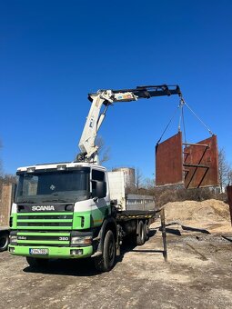 Predám nákladné vozidlo Scania GB6x2 s HR rukou - 2