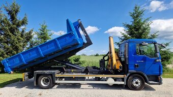 Man Tgl 12.250/KONTEJNER+HYDRAULICKÁ RUKA EFFER/KLIMA,MĚCHY - 2