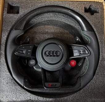 Predám upravený Audi R8 volant s zeleným prešívaním - 2