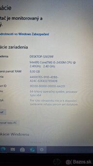 Predám Notebook HP ProBook 4530s - 2