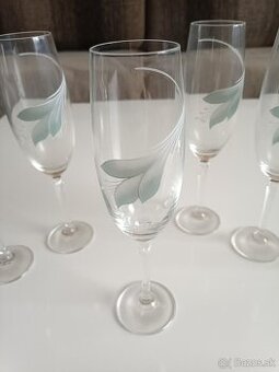 Poháre na sekt - sada 6ks - 2