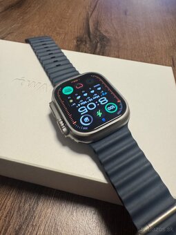 Apple watch ultra 2 titanium blue ocean - 2