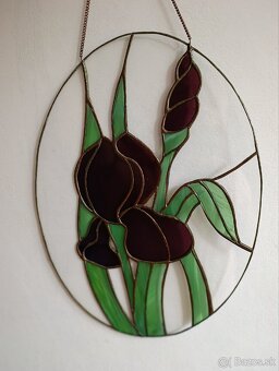 Kvetinová vitráž - 2
