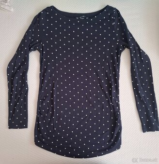 Tehotenské oblečenie M, 42 + Fitlopta - 2