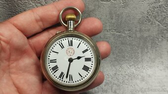 Velmi staré a velké kapesni hodinky - 127g - 2