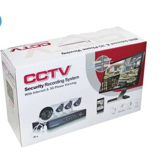 Security set. 4 x kamera. - 2