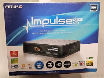 Satelitný set top box Amiko Impulse DVB-S2 WiFi - 2