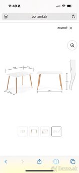 Jedálenský stôl Kave Home DAW 120 x 75 cm - 2