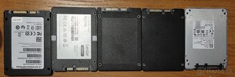 5x SSD disk - použité - 2