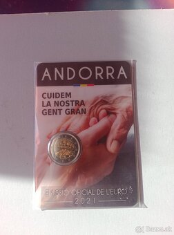 Euromince Andorra karty - 2