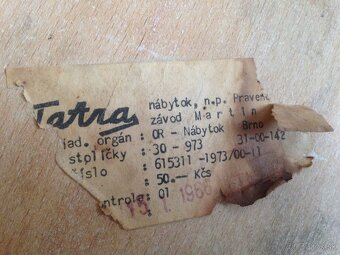 Retro drevená stolička - 2