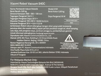 Xiaomi Robot Vacuum S40C EU - 2