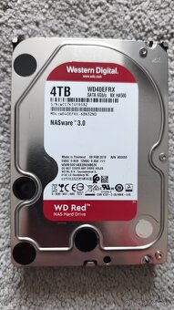 Predam HDD WD REED 4 TB, pouzivany - 2
