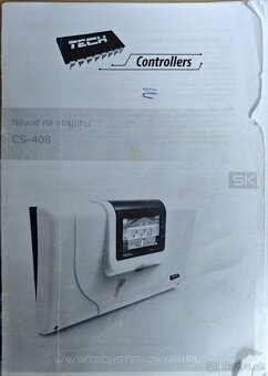 Regulácia Tech Controllers CS-408N - 2