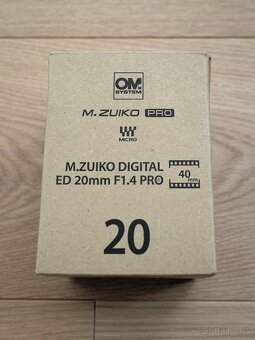 Olympus M.Zuiko Digital ED 20mm f/1.4 PRO - 2