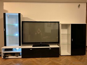 TV plazma LG + obývačková stena - 2