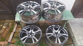 elektróny 5x98 R17 alfa Romeo+letné pneu - 2