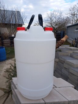 predam plastové barely 50l dvojité hrdlo - 2
