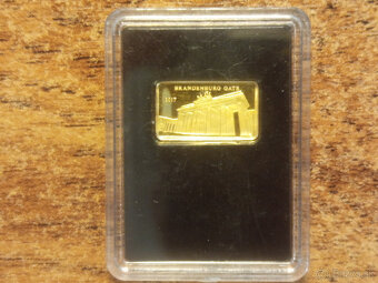Brandenburgská brána 2017 1/2g PROOF – Investičné zlato Fiji - 2