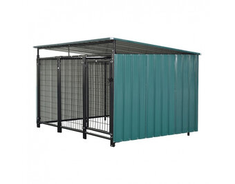 Krytá voliera pre psa 191,5x125x100 - 2