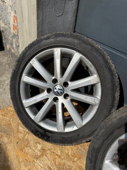 Predám elektrony 5x112 R17 Originál Volkswagen - 2