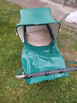 Retro Starý kočiar pre bábiky - 2