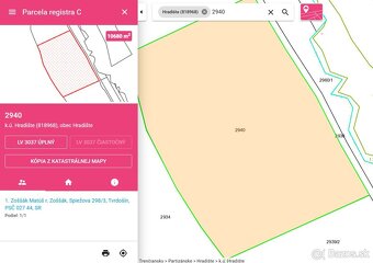 Hradište – 1,5 ha súkromia za lesom, ideál na tiny house - 2