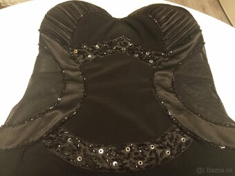 DLHÉ SPOLOČENS.ŠATY č.38-40+NÁUŠNICE+NOVÁ SPOLOČ.KABELKA=15€ - 2