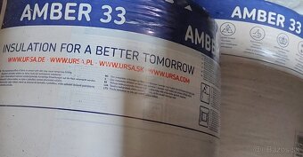 predám minerálnu izoláciu URSA GLASWOOL Amber 33 - 2