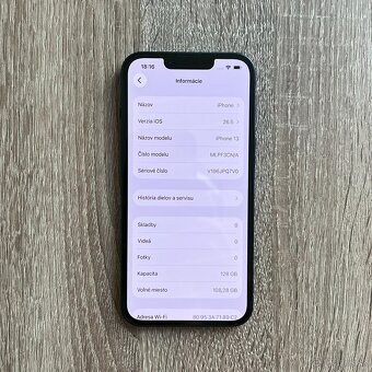 ZÁRUKA 1 ROK ✅ | iPhone 13 128GB Midnight ✨ - 2