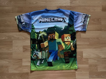 Tričko Minecraft - veľ.158 - 2
