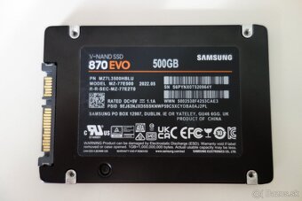 500GB SSD SAMSUNG 870 Evo 2.5" SATA - 2