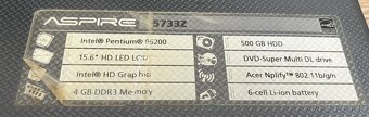 ASUS Aspire 5733Z - 2