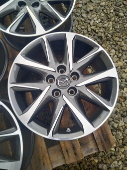 17" alu MAZDA CX 5 + TPMS  TOP stav. - 2