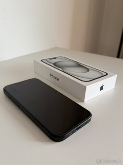 iPhone 15 256 GB Black – TOP STAV - 2