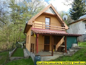 RK EXPRES- na predaj záhrada s murovanou chatou v Handlovej. - 2