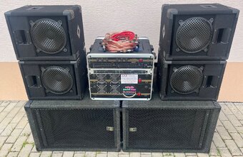 POCTIVÉ KOMPLET OZVUČENIE 4+2 = 3000W len za 2590,00€ - 2