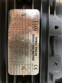 Motor s prevodovkou a meničom - 2
