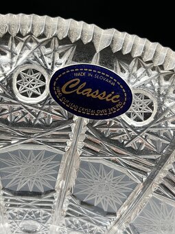 Bohemia crystal - Krištáľová brúsená misa ÚSVIT - 2